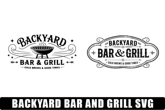 BACKYARD BAR and GRILL SVG: A Designer's Real-World Review