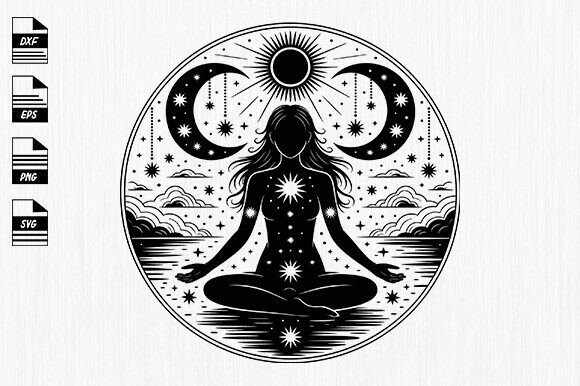 Celestial Boho SVG Design Review for Embroidery