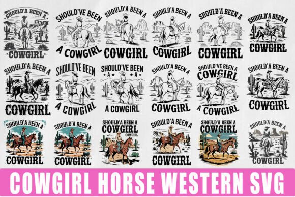 Cowgirl Horse Western SVG Bundle Review
