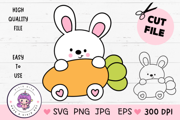 Cricut Easter Svg- Rabbit Easter Svg
