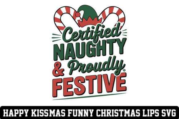 Happy Kiss-Mas Lips SVG-Funny Christmas Embroidery Review