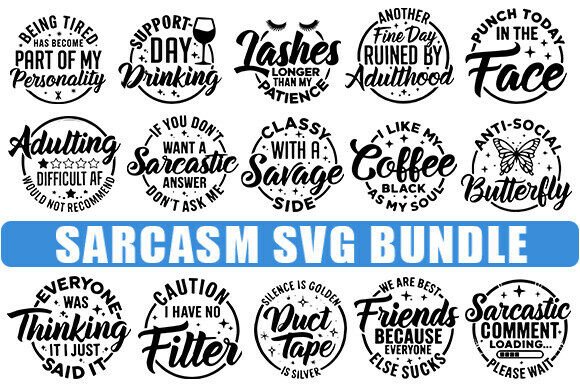Sarcasm Svg Bundle: A Designer's Honest Review