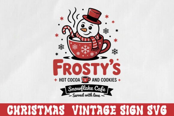 Vintage Christmas Sign Svg Design Review